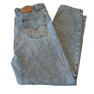 Levi’s 550 Retro 90s Orange Tab Relaxed Fit Men’s Jeans Size 42x32